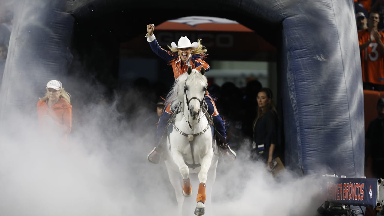 Denver Broncos - Thunder during opening ceremony