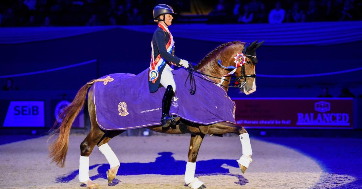 Charlotte Dujardin and Imhotep Win Future Elite Championship At HOYS