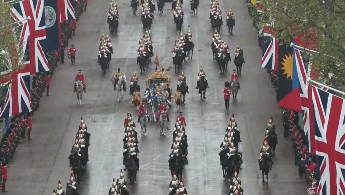 Highlights and images of the UK`s Biggest Military Procession in 70 years for King Charles III Coronation Involving Many Beautiful Horses