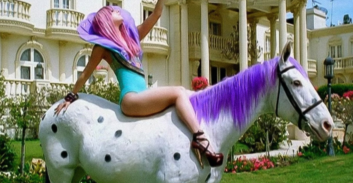 Lady Gaga - Paparazzi (Deleted Horse Scene)