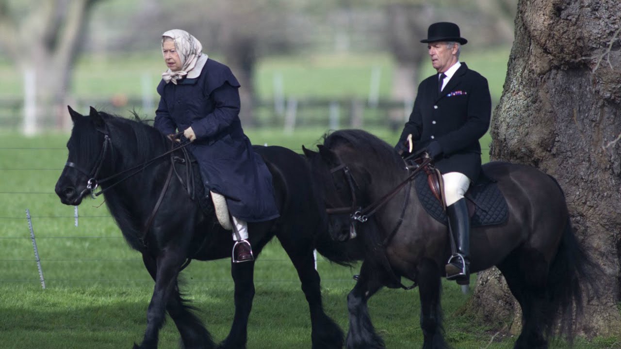 Queen Elizabeth - Horse Riding