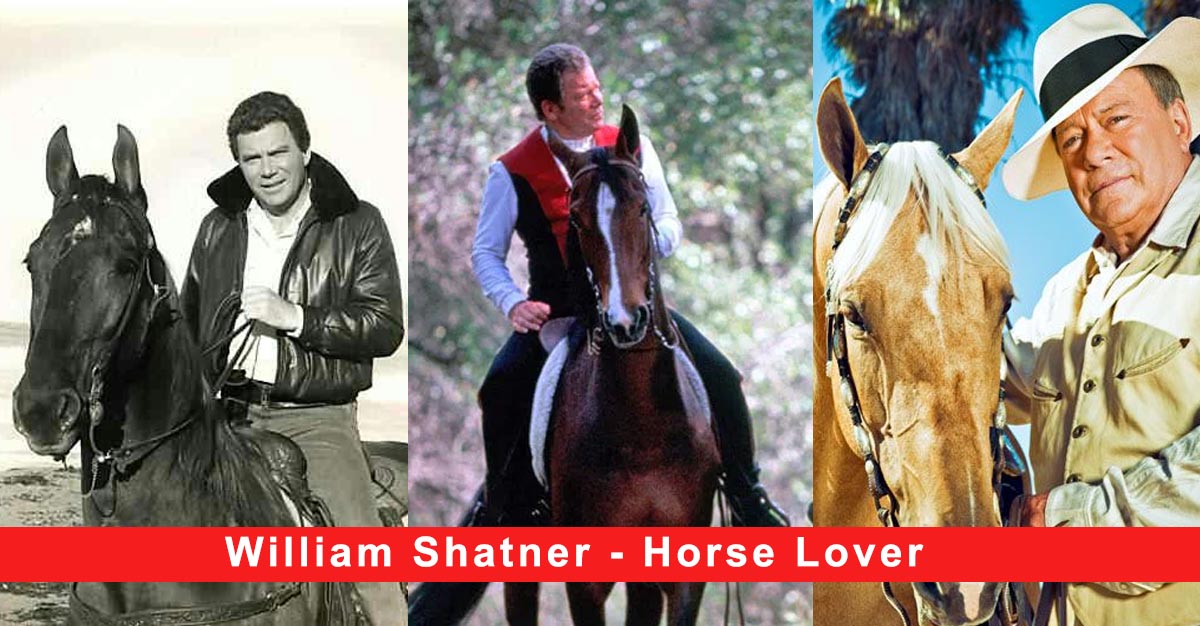 William Shatner - Horse Lover