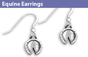 Horse earrings