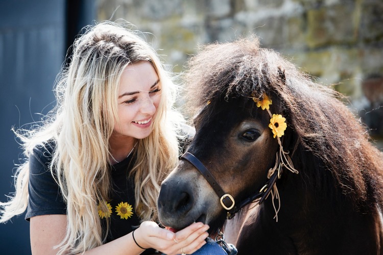 A Girl And Her Horse