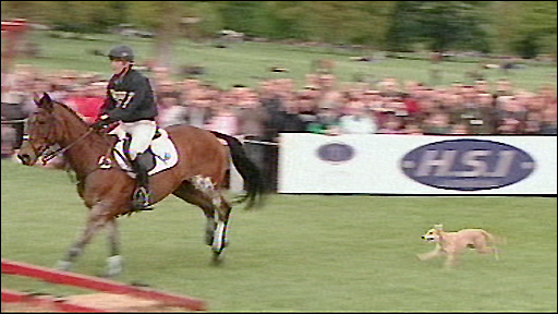 Aaron Millar at Badminton Horse Trials