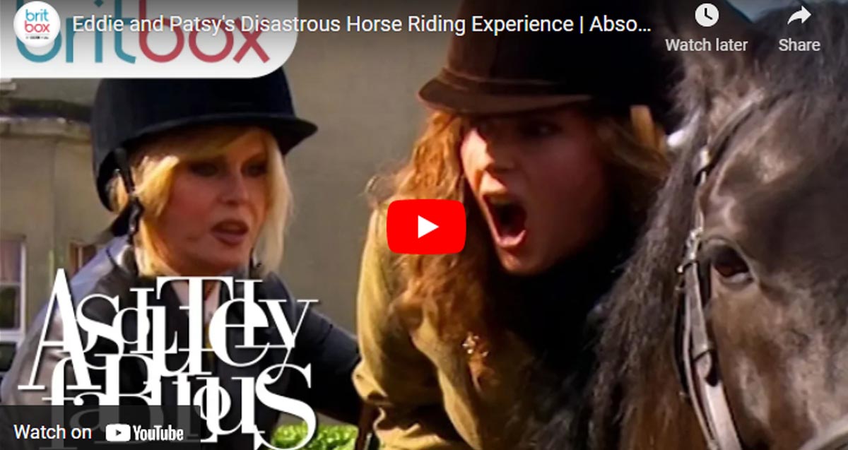 Eddie And Patsys Disastrous Horse Riding Experience - Absolutely Fabulous