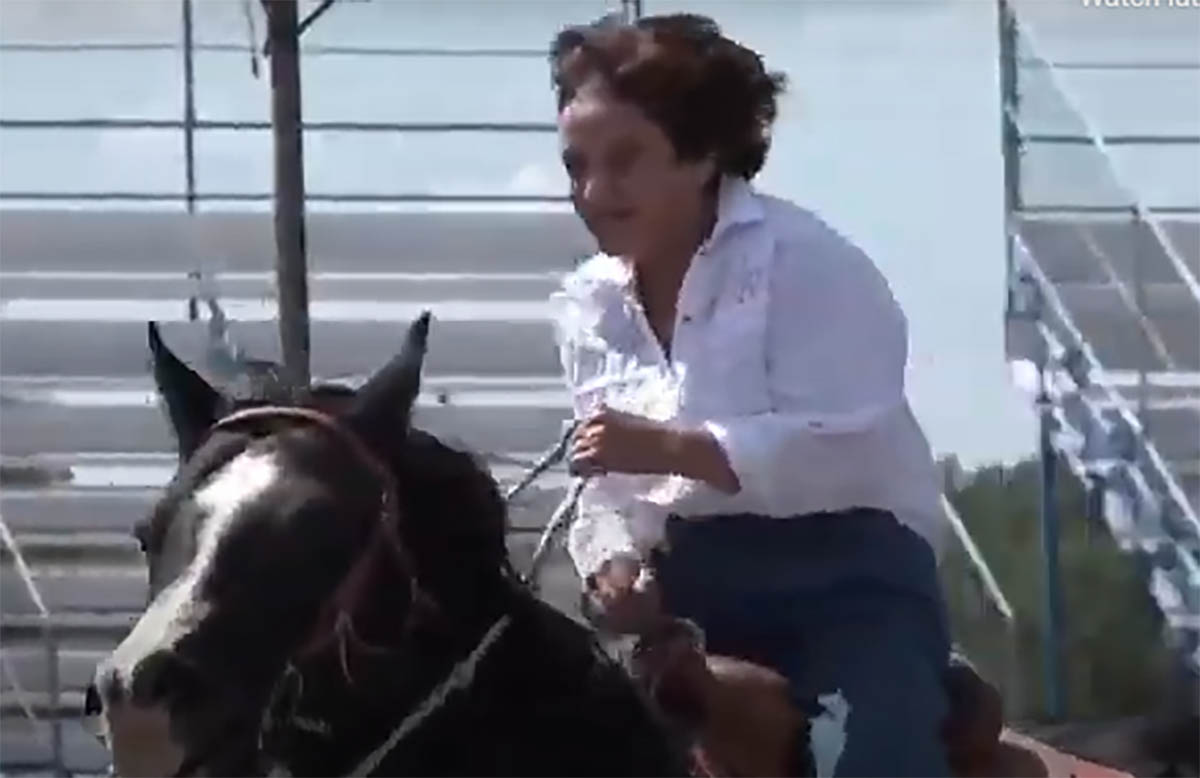 Age Doesn`t Matter When It Comes To Passion About Riding A Horse