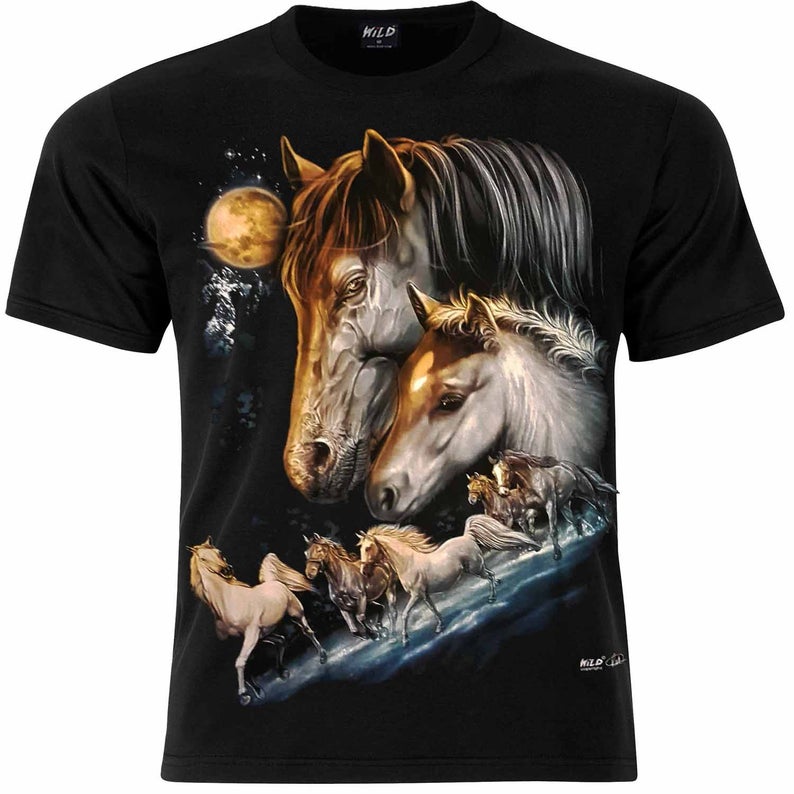 Artfulcustom-Horse-T-Shirt