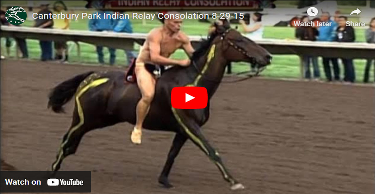 Canterbury Park Indian Relay Race