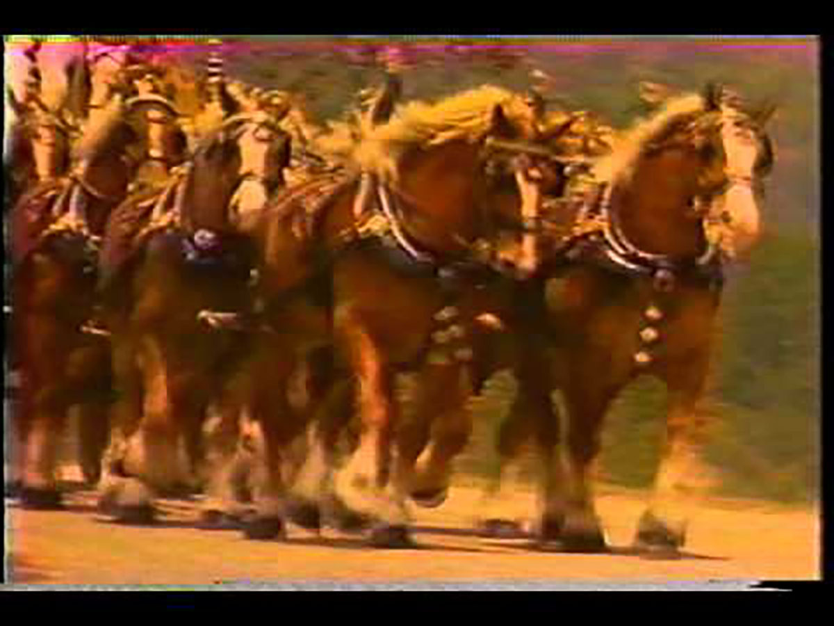 Old Carlsberg Beer Wagon Commercial