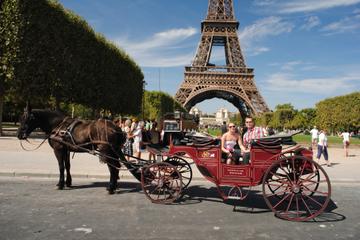 A romantic carriage ride in Paris