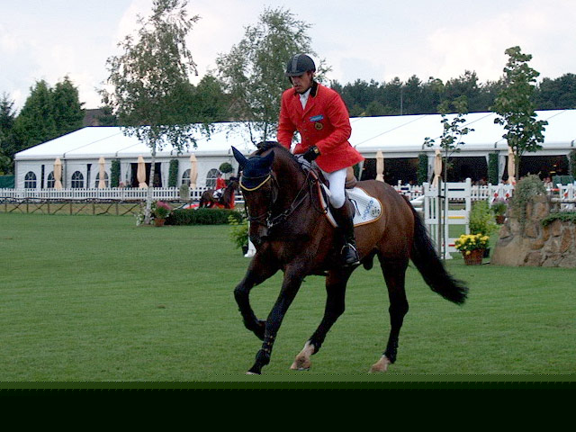 Belgium showjumping rider Ludo Philippaerts and Chatman
