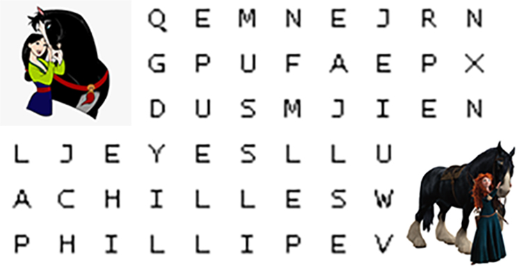 Only a Disney Superfan Can Find All 10 Disney Horses In This Word Search