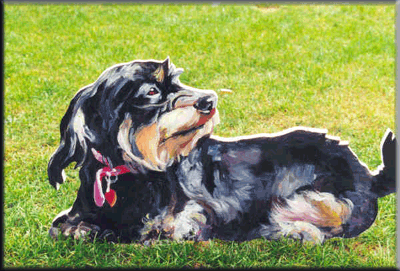 Dog-Oil-Painting