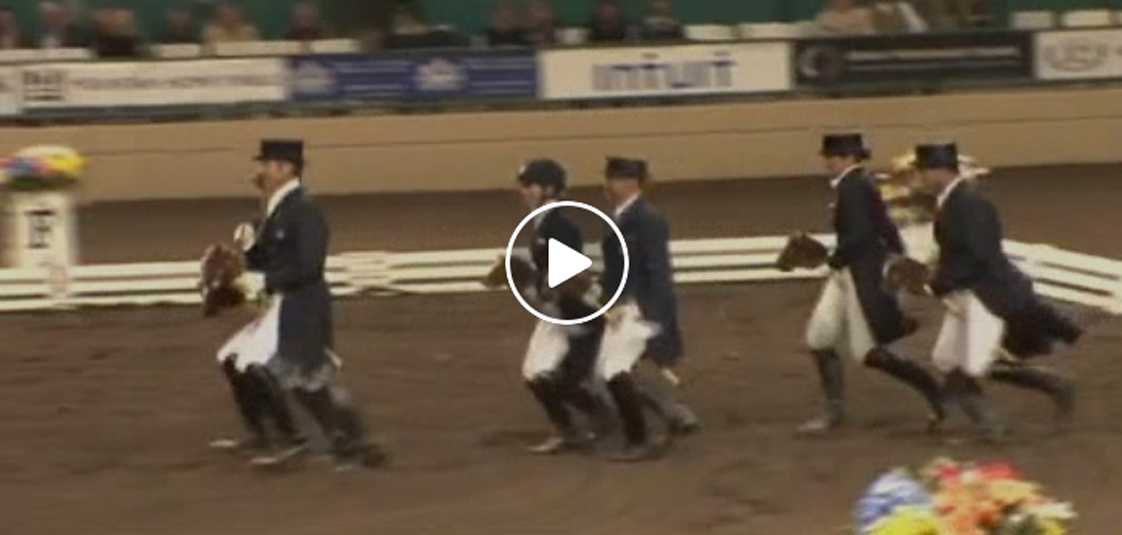 World Class Dressage Stick Horse Quadrille