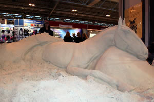 Equestrian Sand Sculptures