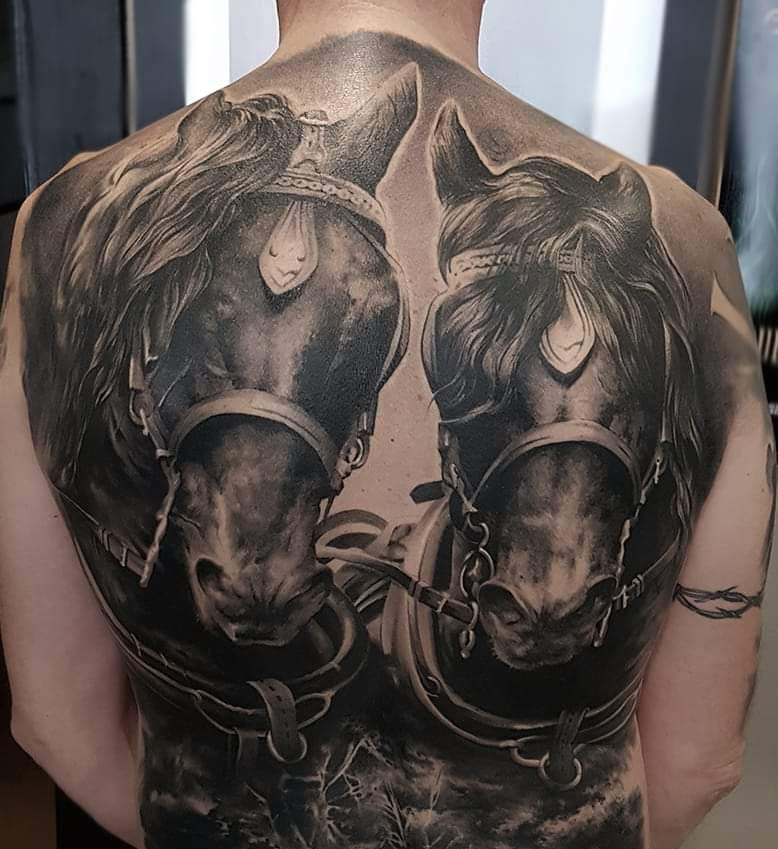 Horse Tattoo - Stableexpress