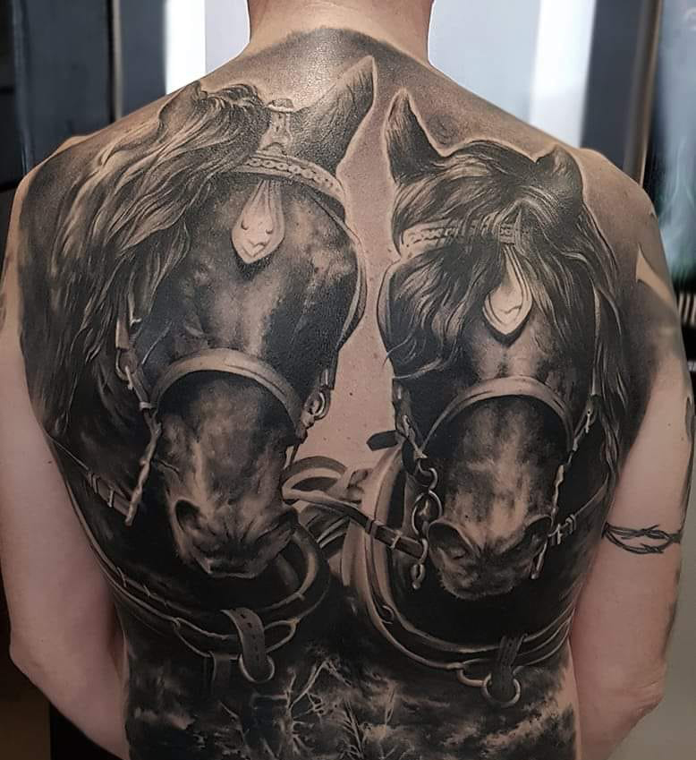 Horse Tattoo - Stableexpress Horse Tattoo - Stableexpress