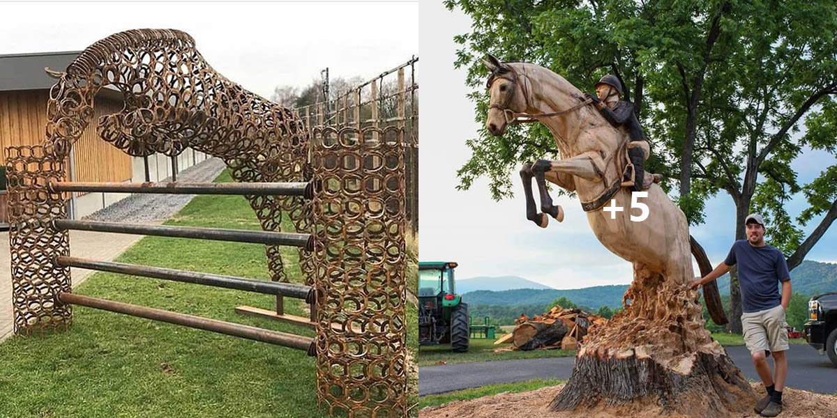 These Unbelievable Horse Sculptures Will Amaze and Delight You