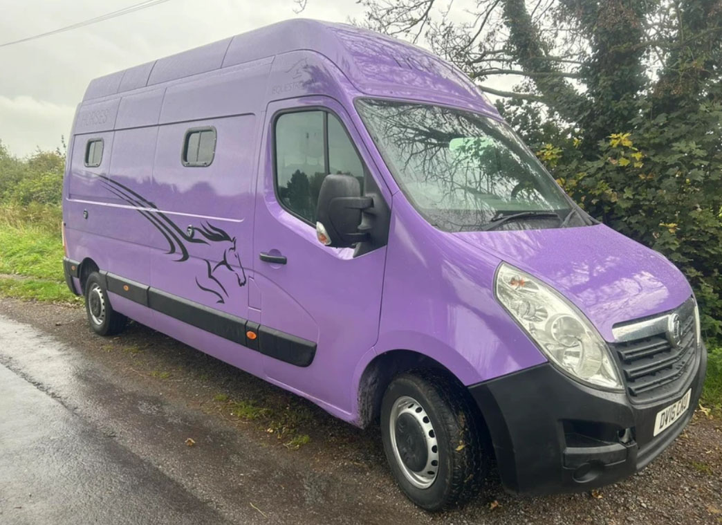 Horse Van For Sale - Long Wheel Base High Top, 7ft Internal Height, 1240kg Payload