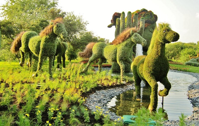 Horses of the Garden