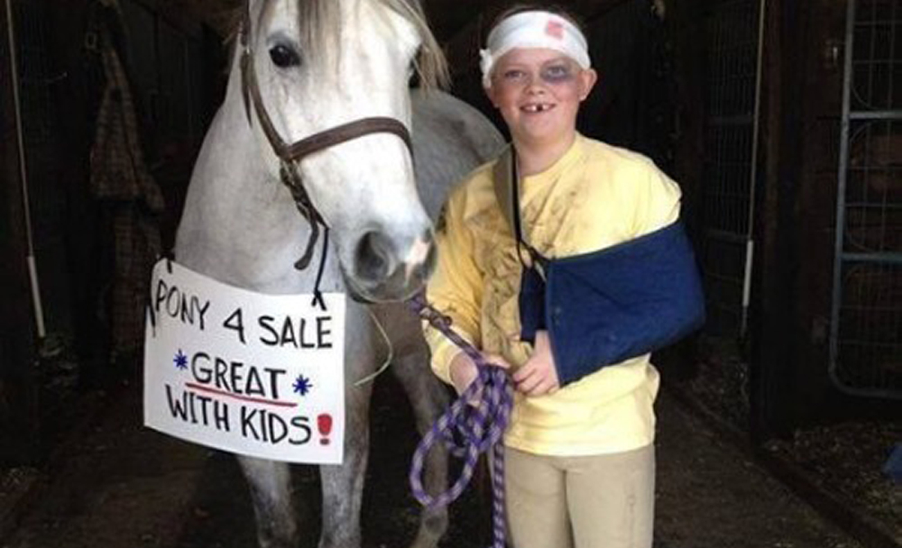 MAX CUTENESS LEVEL > HORSES AND KIDS!