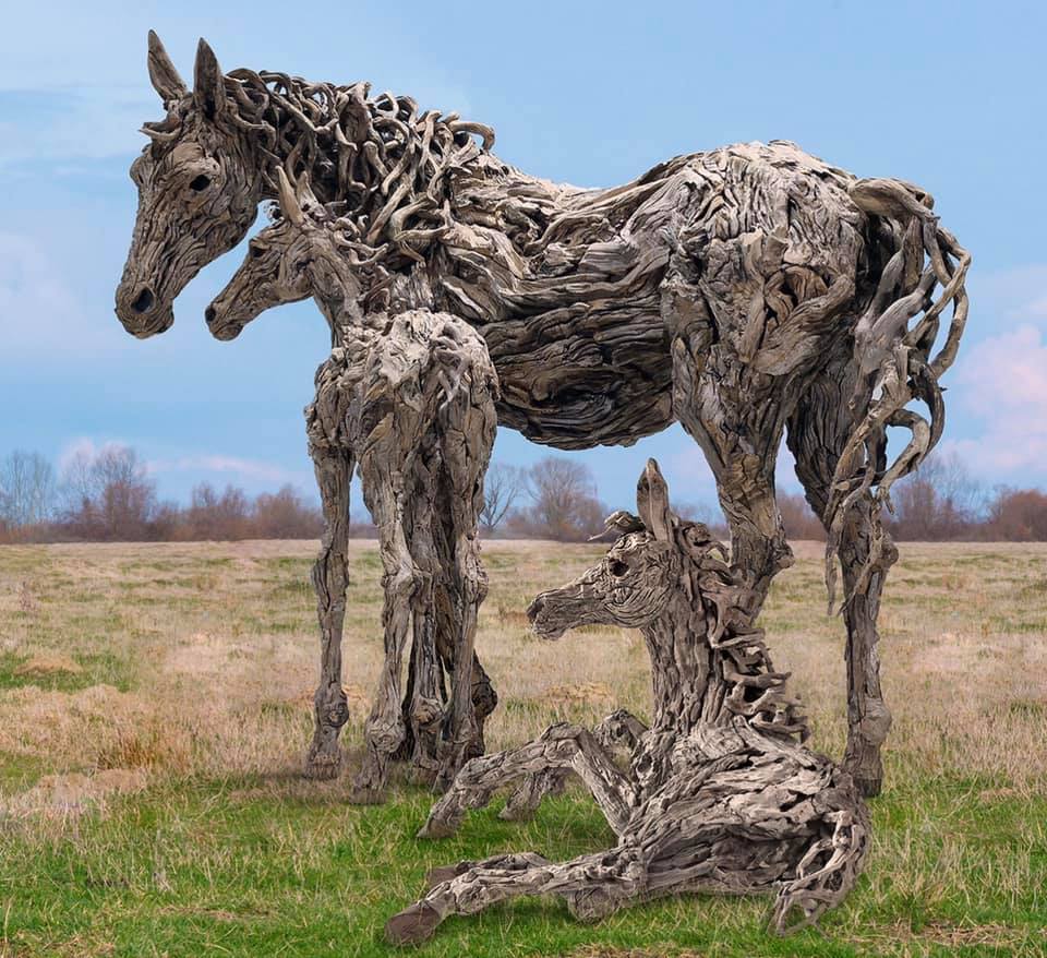 James Doran-Webb - Driftwood Horse Sculptor