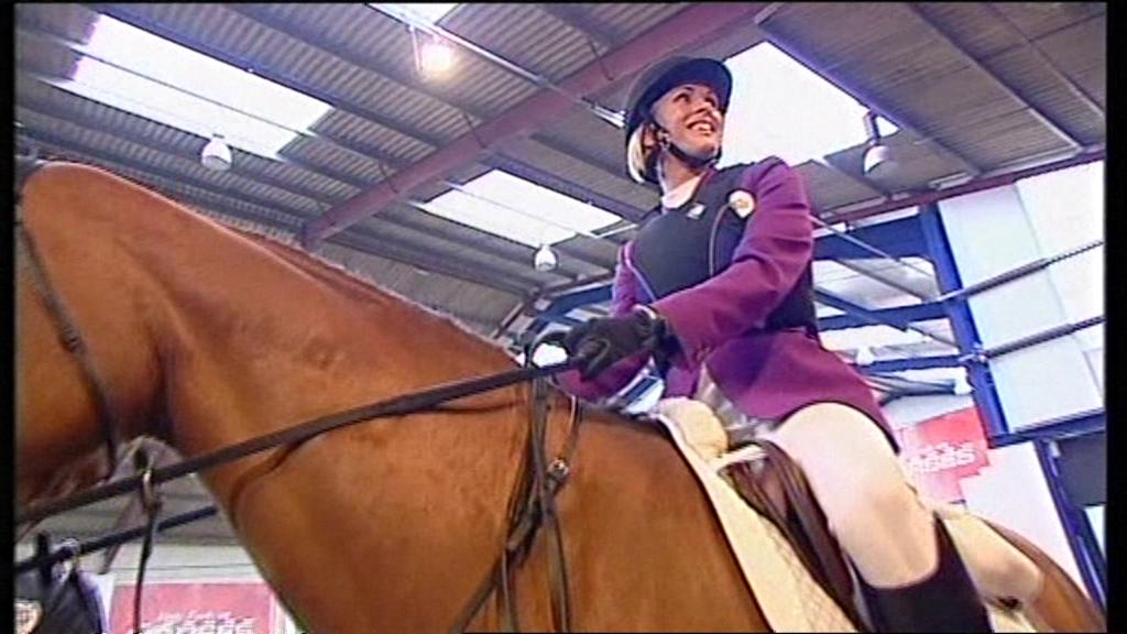 Jenni Falconer Riding - Only Fools On Horses