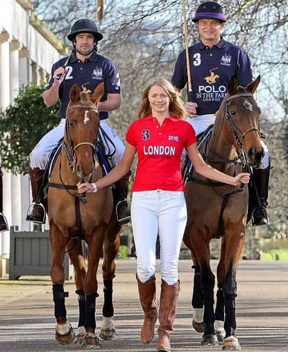 Jodie Kidd - Polo Player