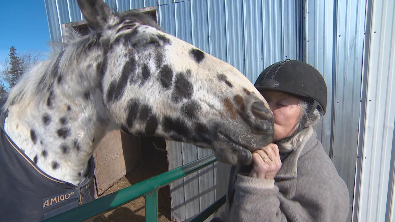 83 Year Old Judith Hubbard, Her Appaloosa Gelding Named Leonard Is More Than Just A Horse