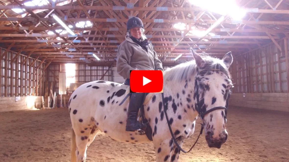 83 Year Old Judith Hubbard, Her Appaloosa Gelding Named Leonard Is More Than Just A Horse