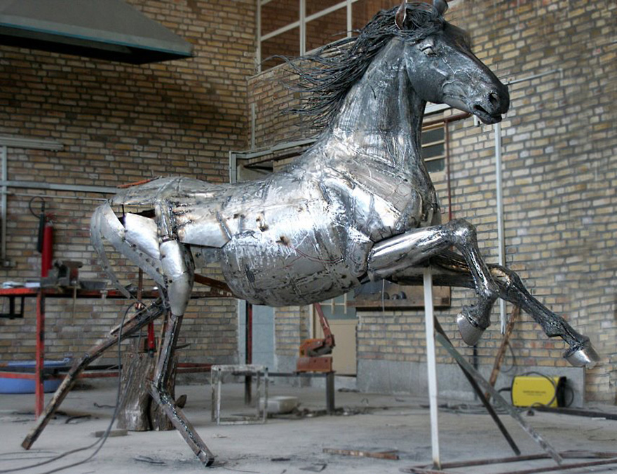 Metal Horse - Steampunk Horses
