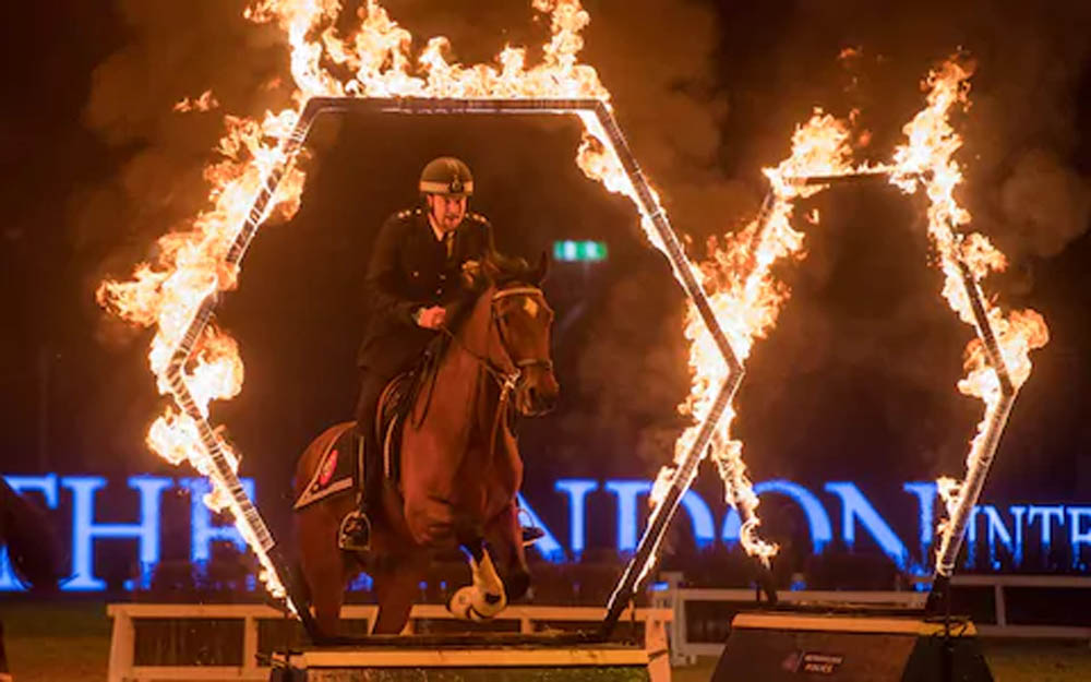 Mounted Police Display - Olympia Horse Show - Metropolitan Police Activity Ride