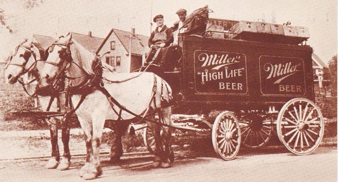 Miller Beer Christmas Horse Commercial