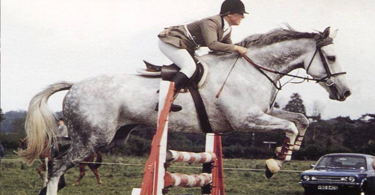 Milton and Caroline Bradley as a Young Horse