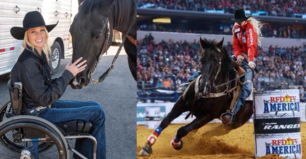 Paralyzed Rider Amberley Snyder Becomes A World Champion Barrel Racer