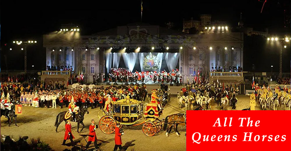 Spectacular Equine Show Put On For Queens Diamond Jubilee