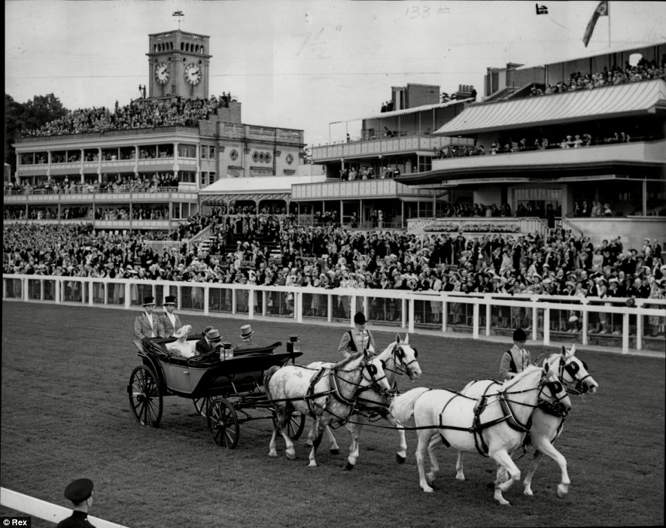 Ging George VI at Royal Ascot 1948