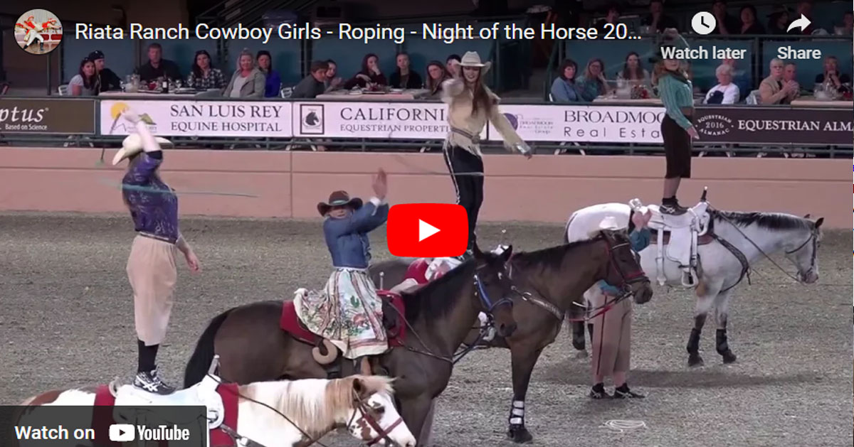 Riata Ranch Cowboy Girls - Night of the Horse