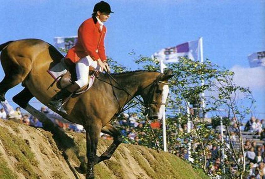 John Whitaker & Ryans Son In The 1986 Hickstead Derby