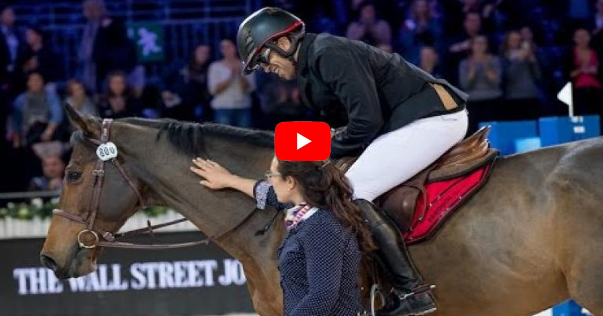 Unbelievable... This Man Is Blind - Salim Ejnaini - Blind Showjumping Rider