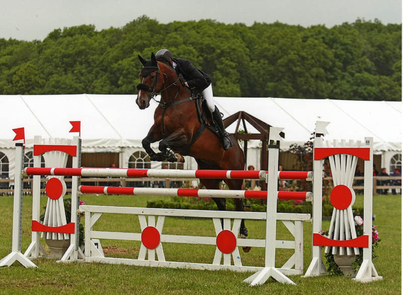 Showjumper Niagra B & Derek Morton