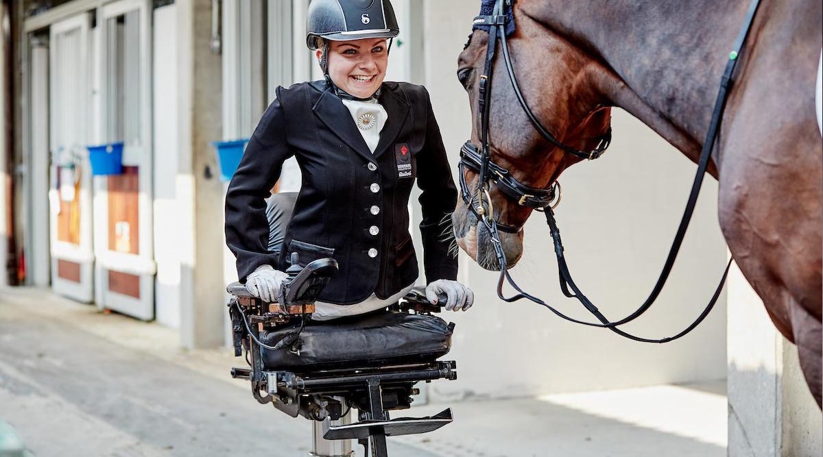 Stinna Kaastrup - Dressage Rider Born With No Legs, Chooses Determination Over Disability