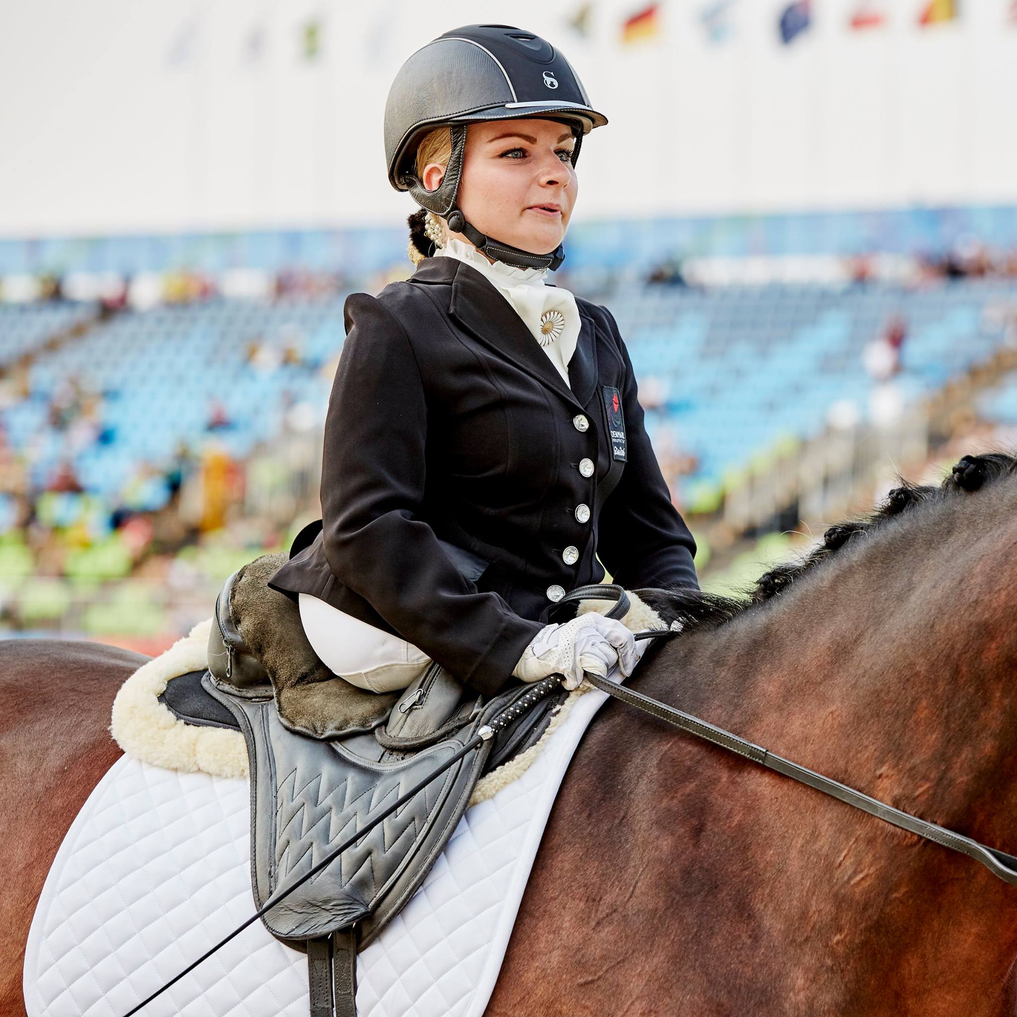 Stinna Kaastrup - Dressage Rider Born With No Legs, Chooses Determination Over Disability