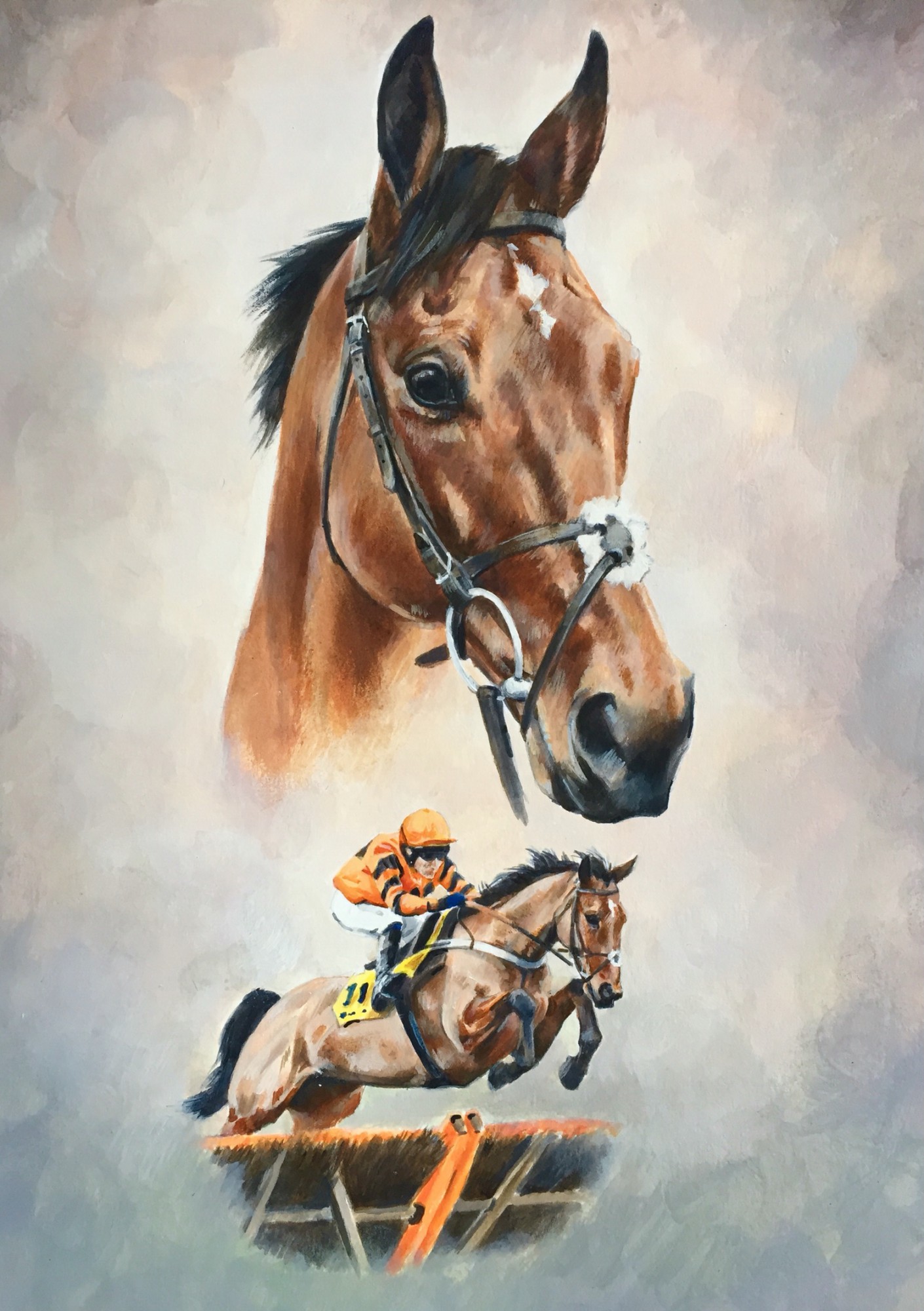 THISTLECRACK - Horse Painting