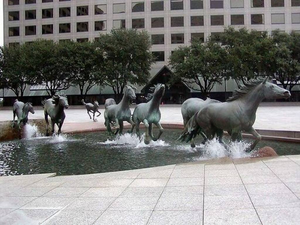 Mustangs of Las Colinas, Texas