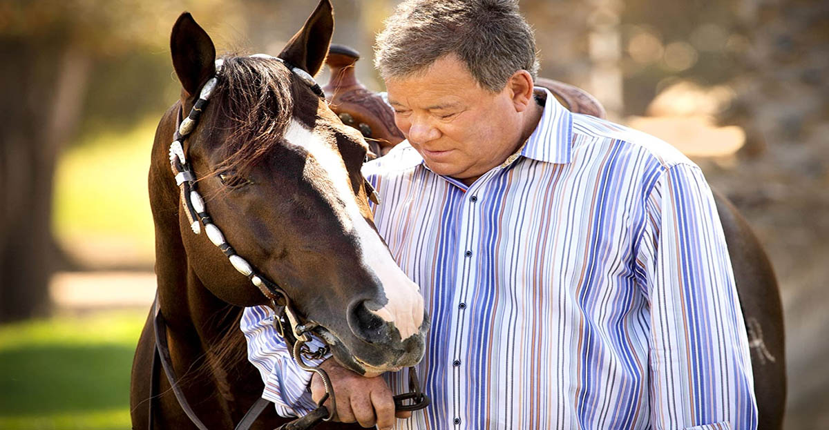 Captain Kirk is still riding at 91 years old