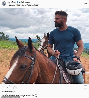 Zac Efron - Horse Lover