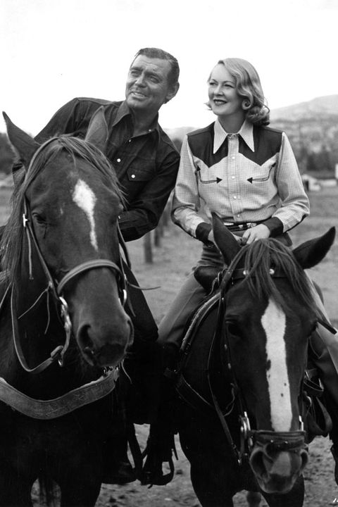 Clark Gable and Sylvia Ashley