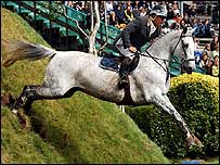 Geoff Billington & Cassabachus Hickstead Derby Bank